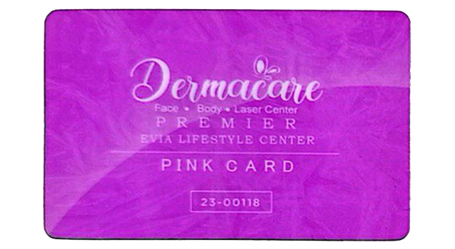 pink card